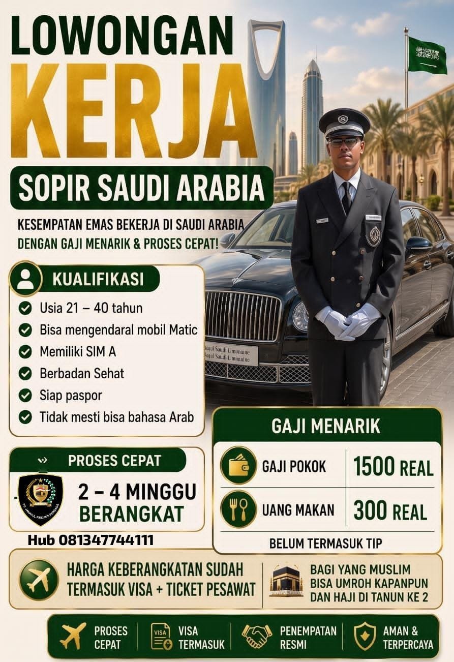 Lowongan Kerja Sopir