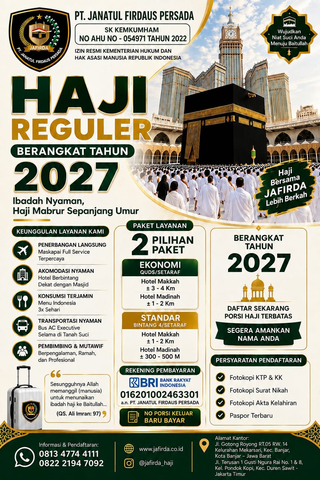 Haji Reguler 2027